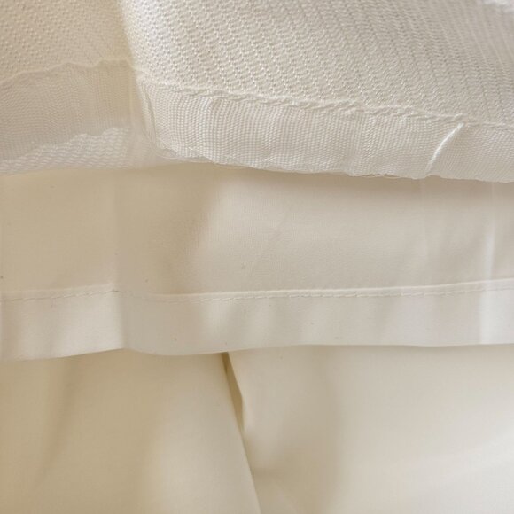 Ann Taylor Woman SZ 14 Cream Textured Trouser Lined NWOT Business Party Old Mone - Picture 3 of 7